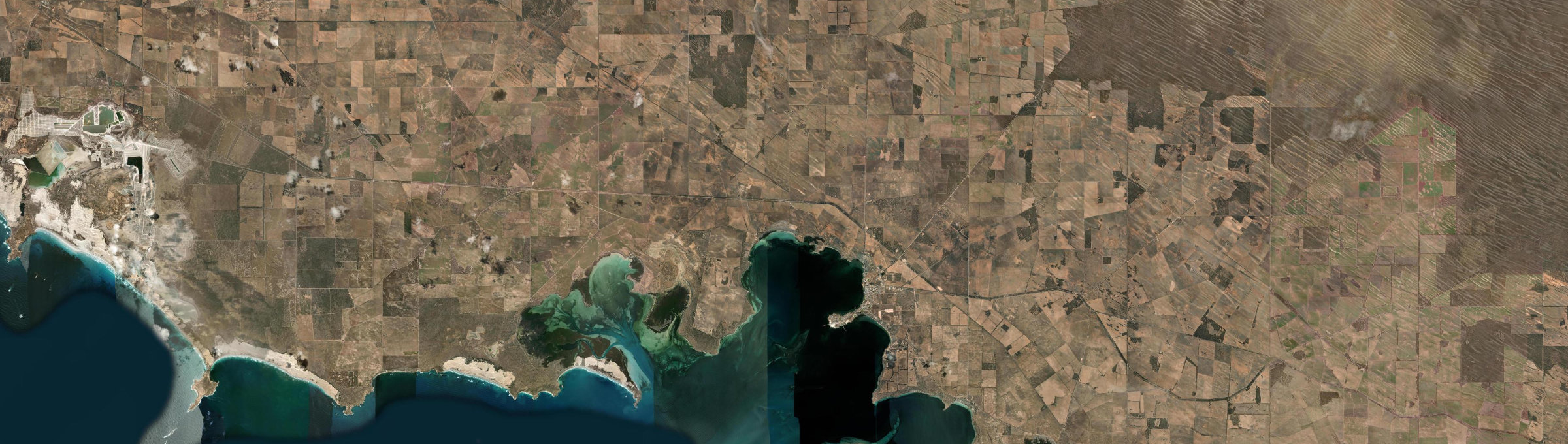 Aerial view of Ceduna, SA
