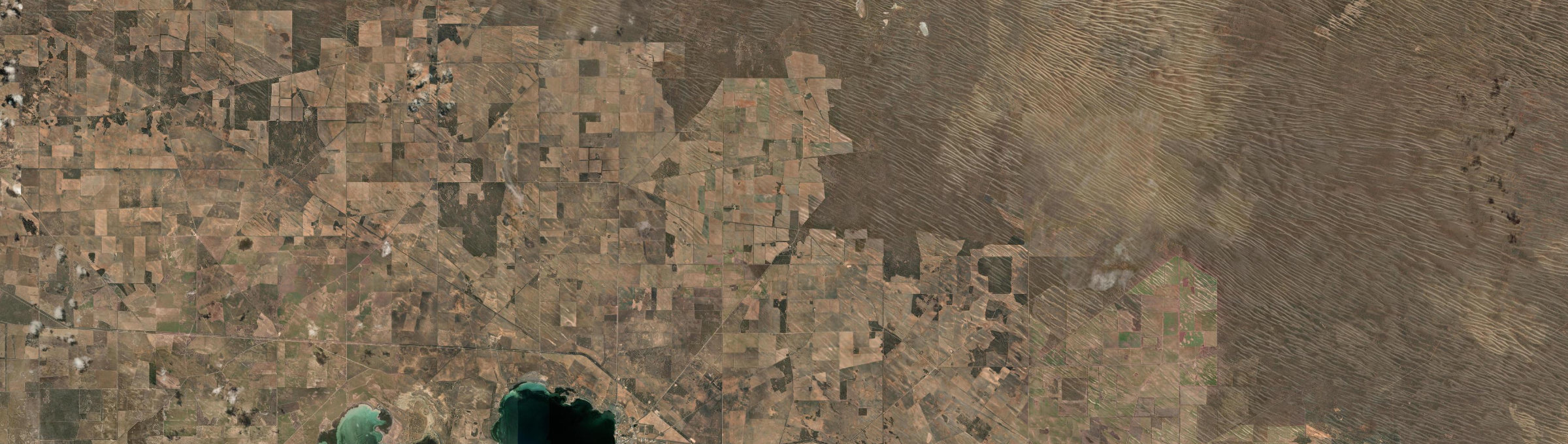 Aerial view of Wandana (SA), SA