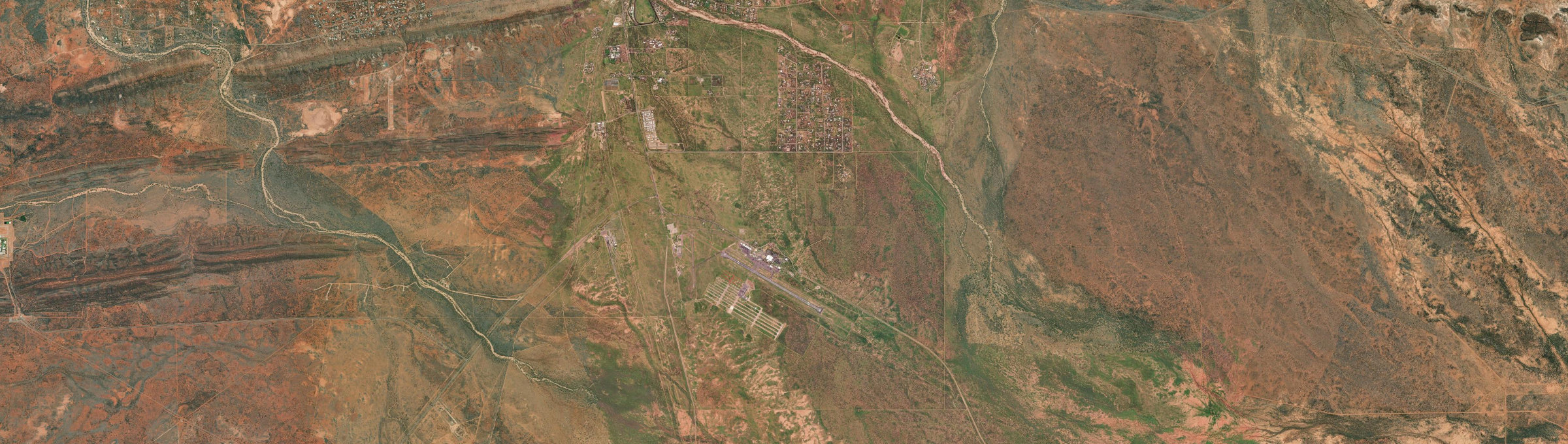 Aerial view of Connellan, NT