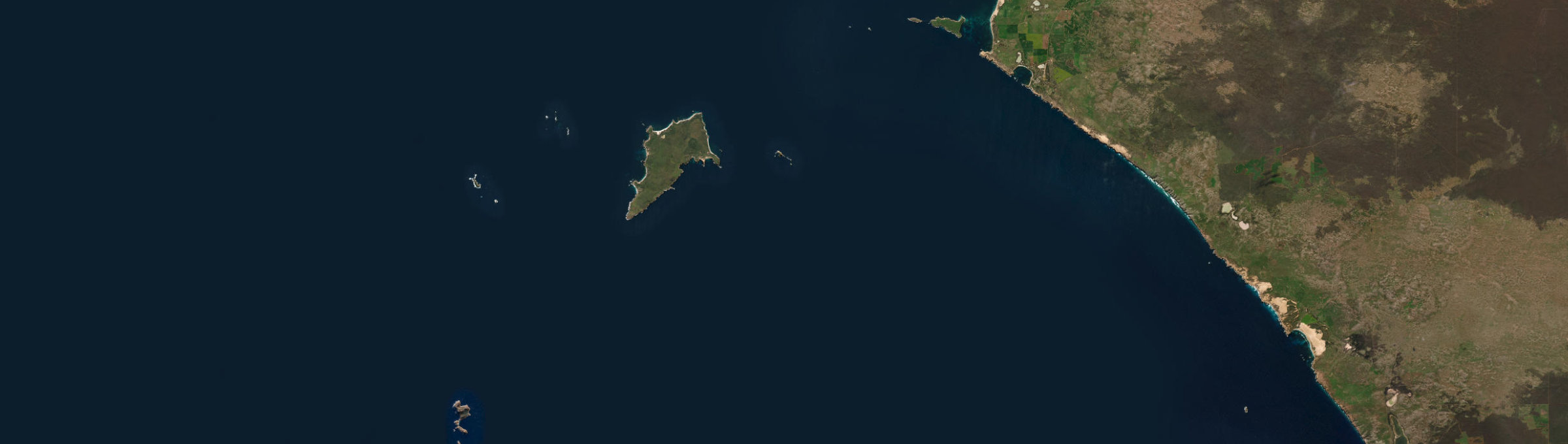 Aerial view of Elliston, SA