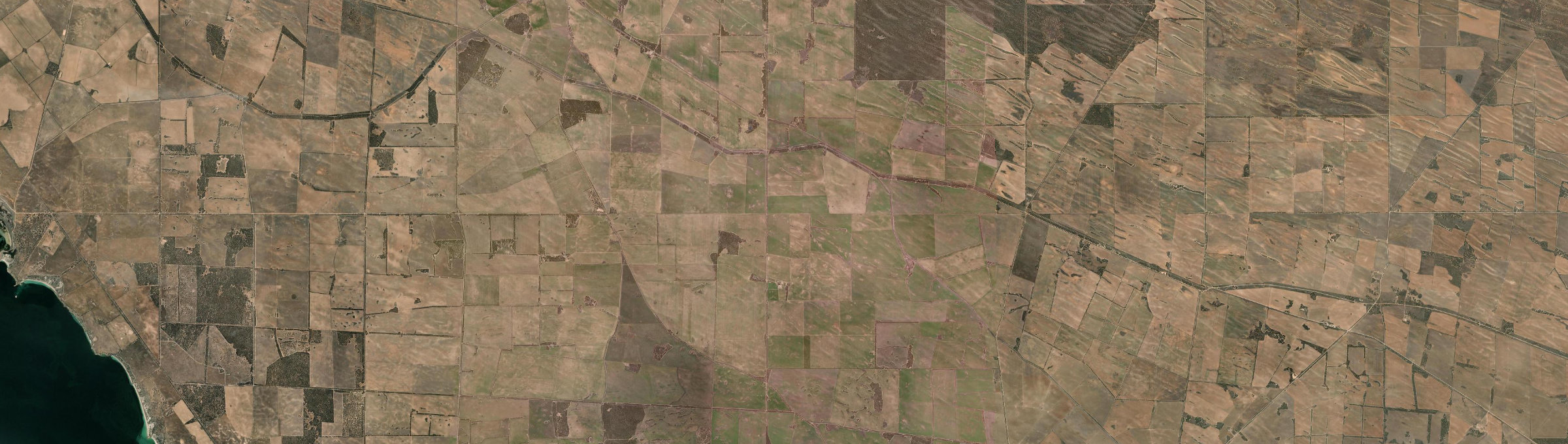 Aerial view of Puntabie, SA