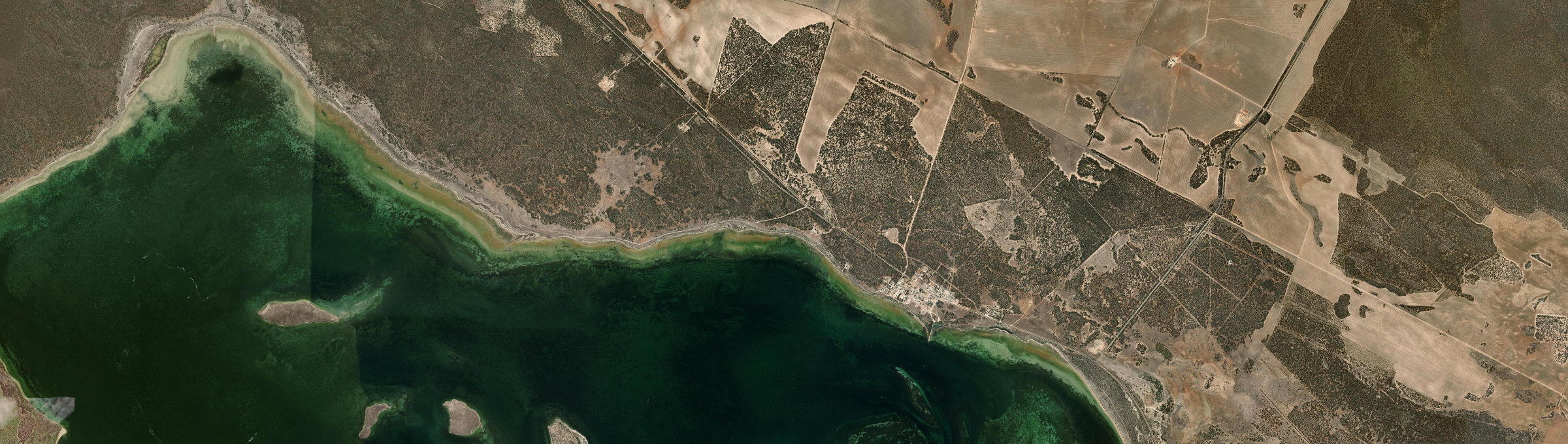 Aerial view of Port Kenny, SA