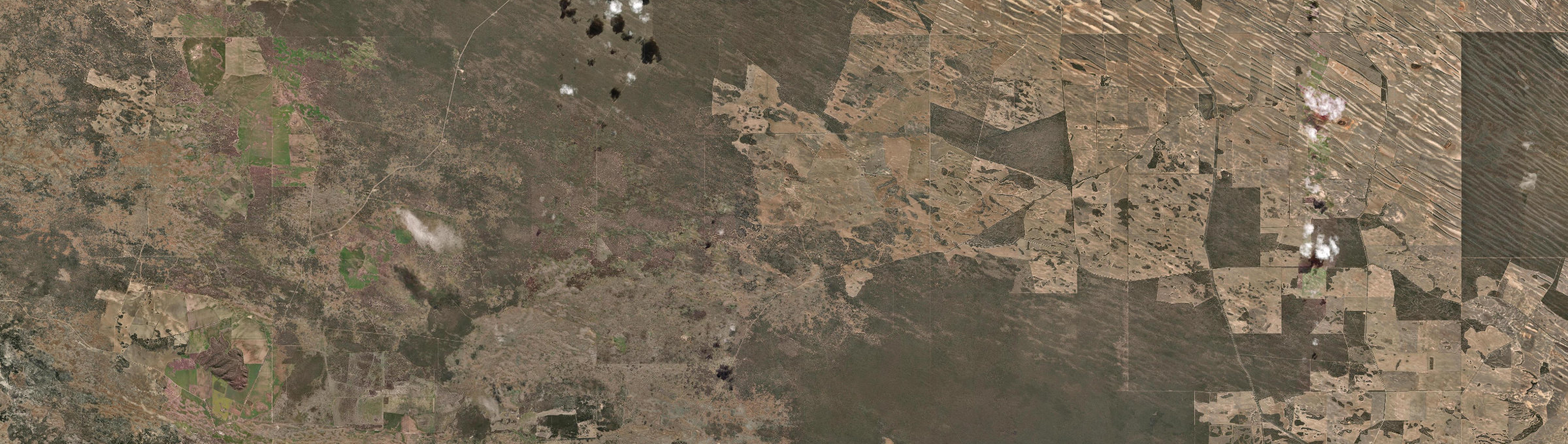 Aerial view of Palkagee, SA