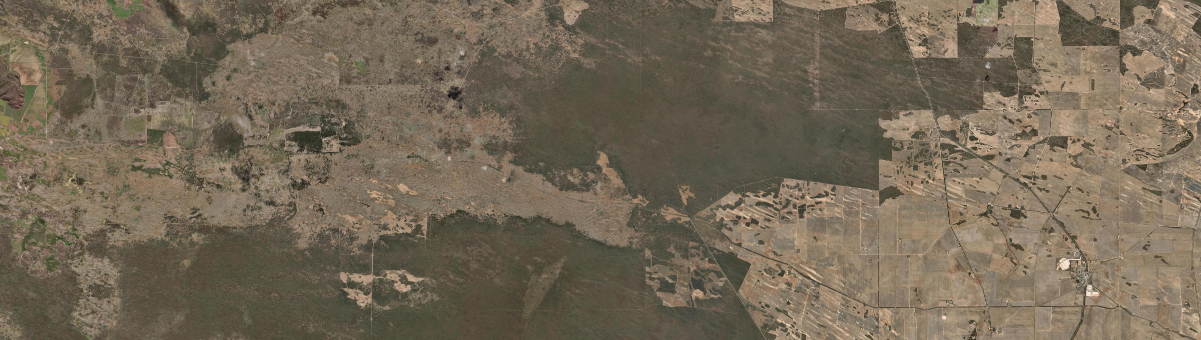Aerial view of Polda, SA
