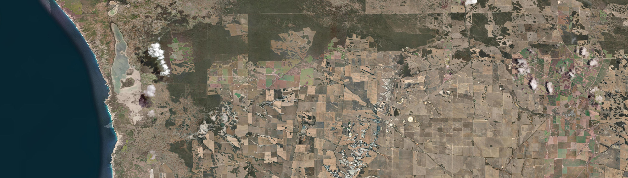 Aerial view of Mitchell (SA), SA