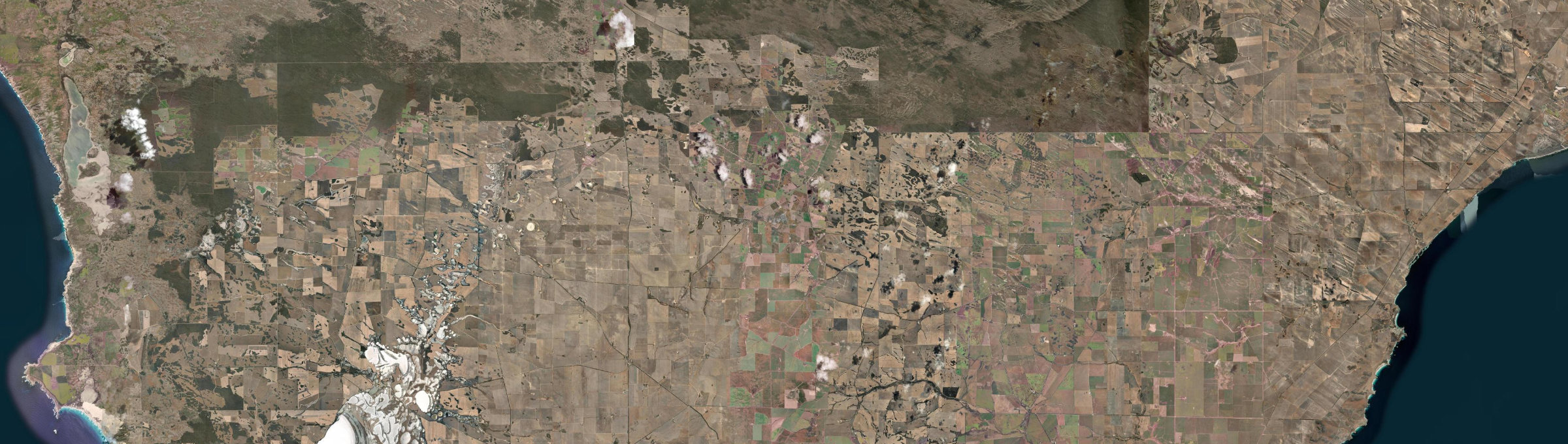 Aerial view of Brooker, SA