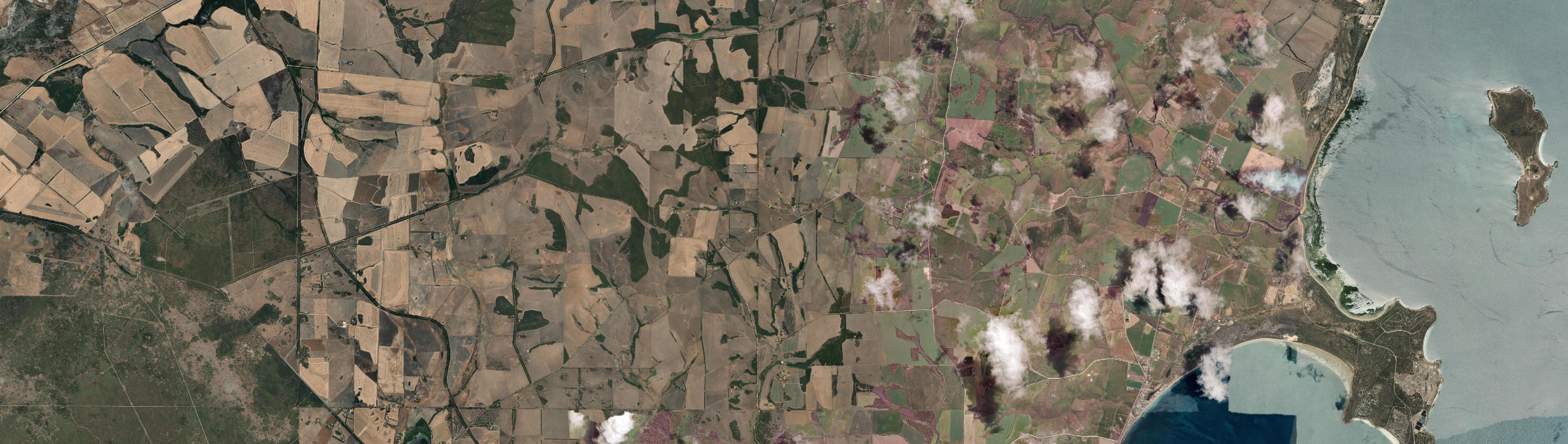 Aerial view of Green Patch, SA