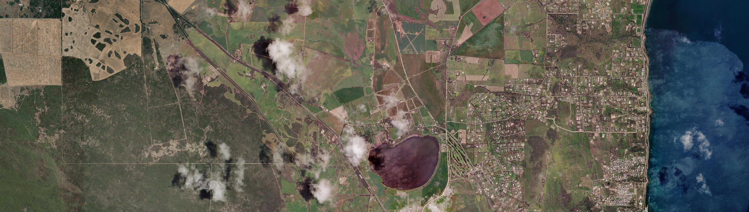 Aerial view of Hawson, SA