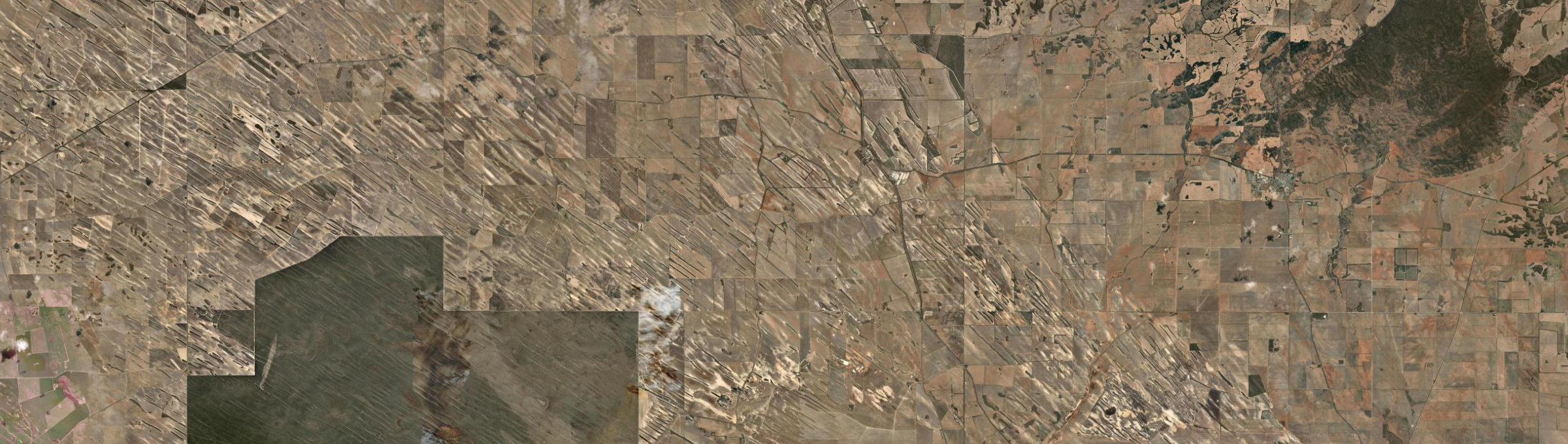 Aerial view of Rudall, SA