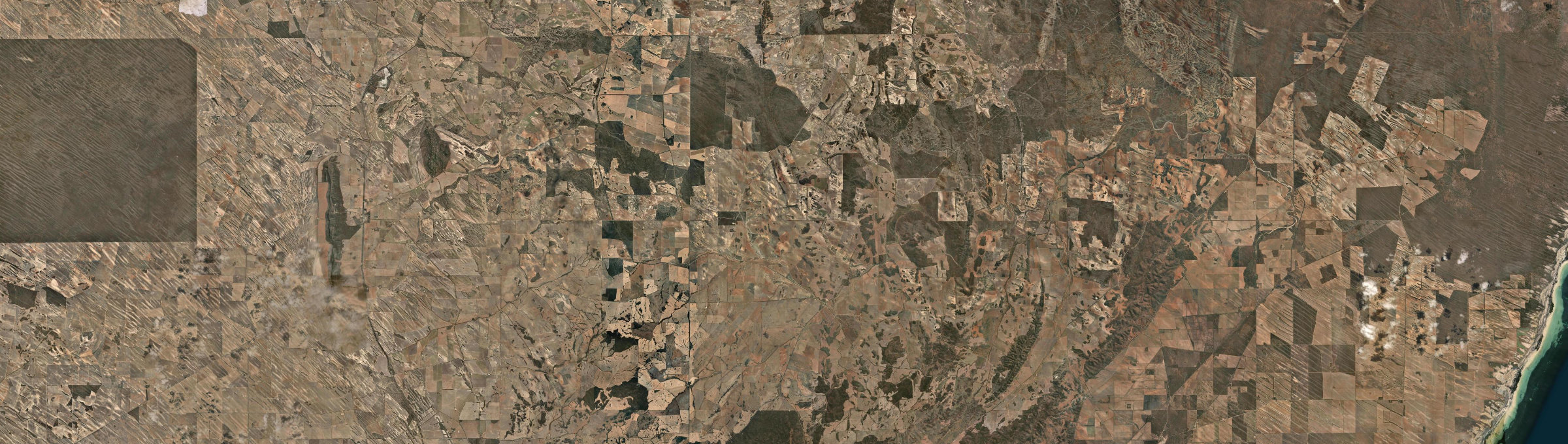 Aerial view of Mangalo, SA