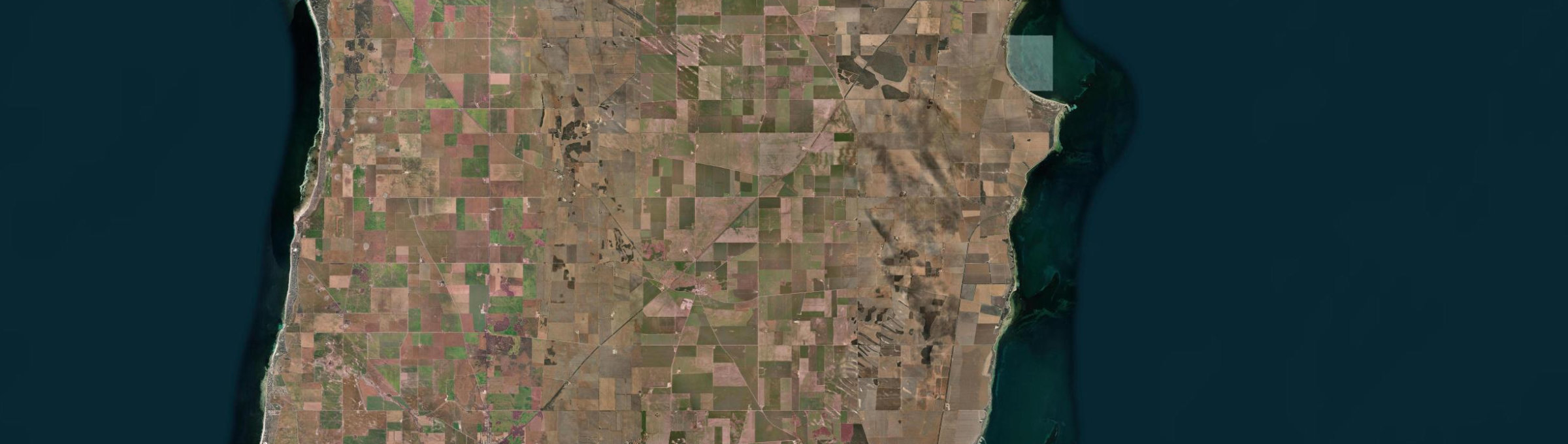 Aerial view of Curramulka, SA