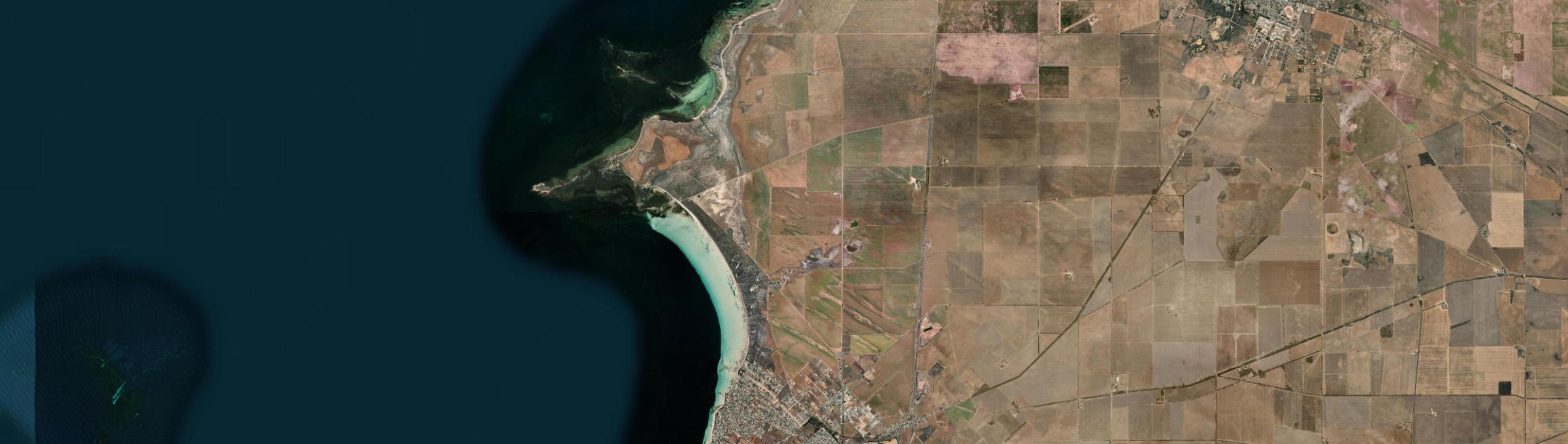 Aerial view of Warburto, SA