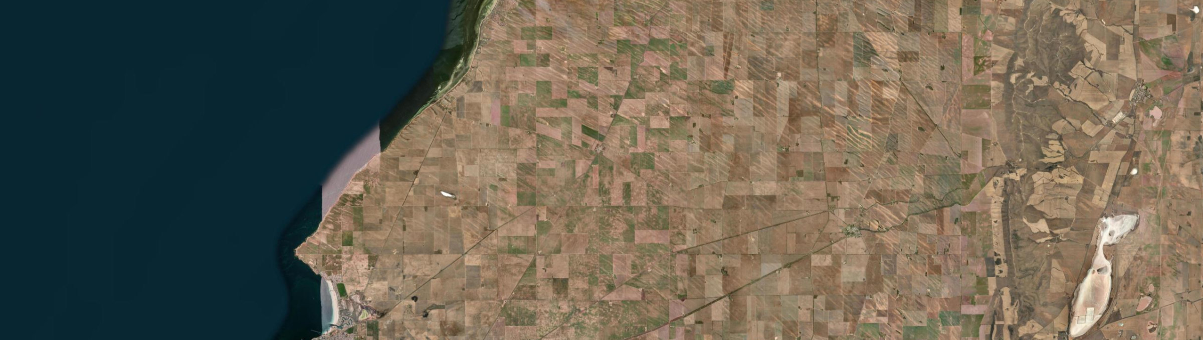Aerial view of Alford, SA