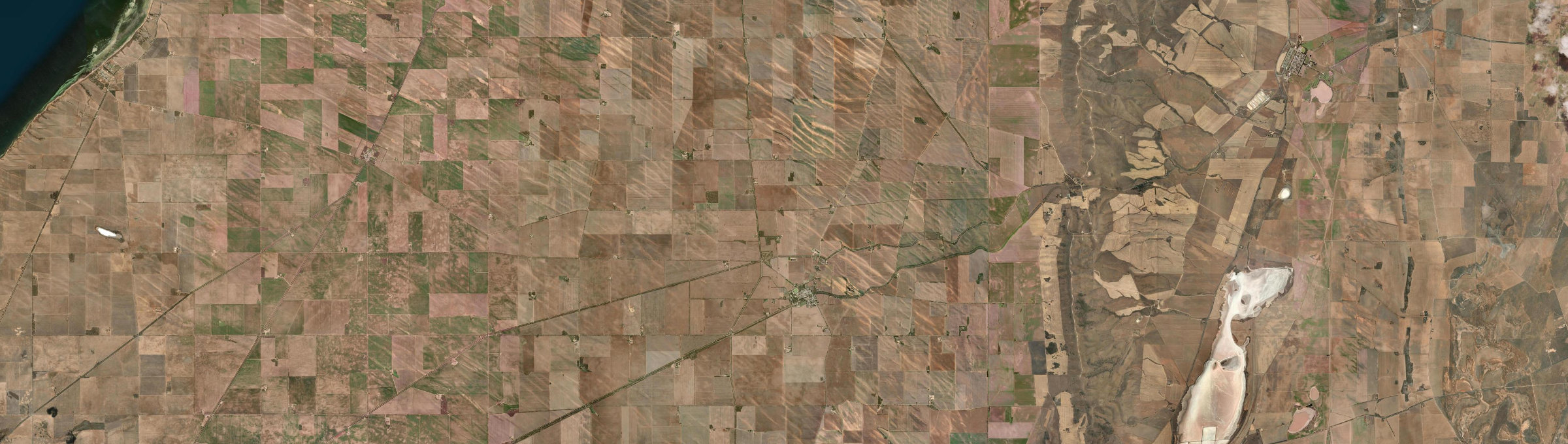Aerial view of Bute, SA