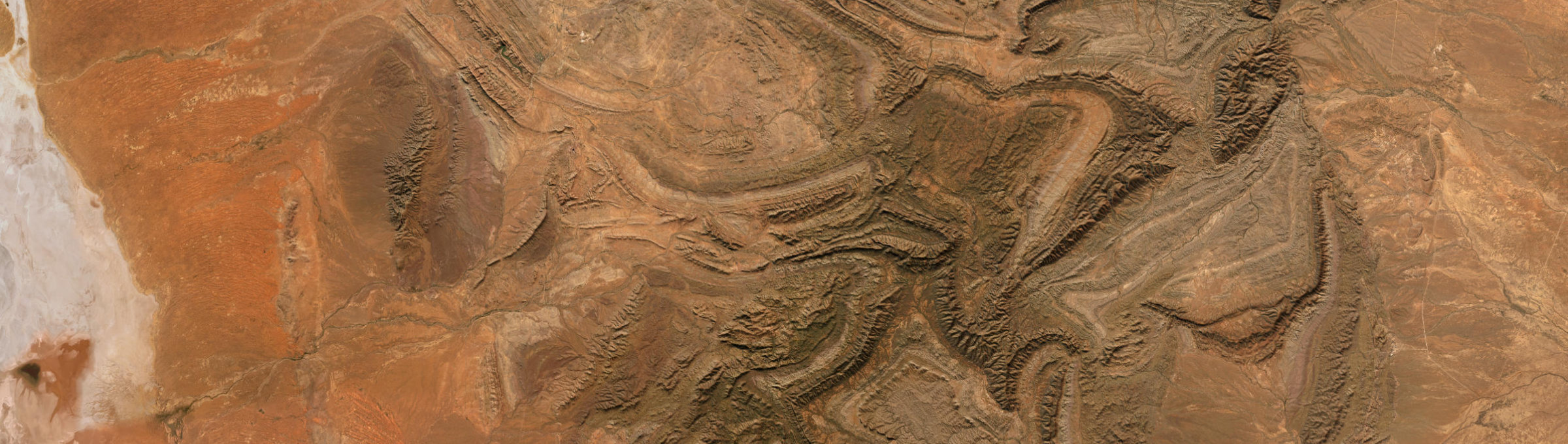 Aerial view of Beltana Station, SA