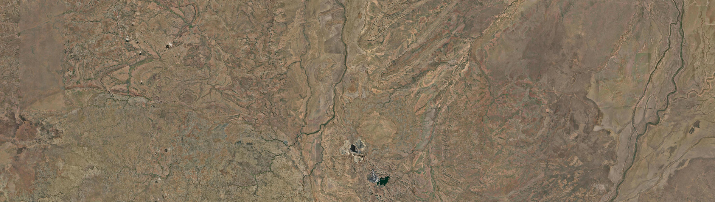 Aerial view of Lawn Hill, QLD