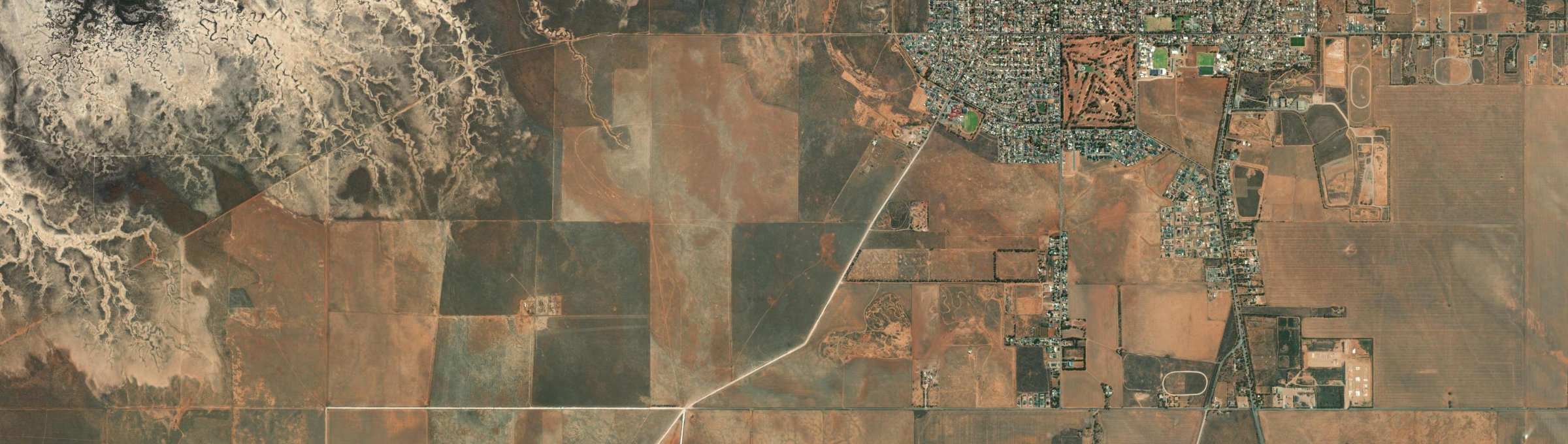 Aerial view of Risdon Park South, SA