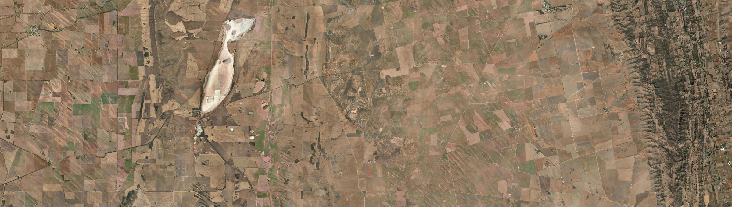 Aerial view of Everard Central, SA