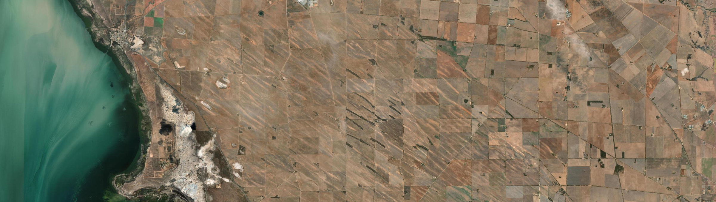 Aerial view of Kallora, SA
