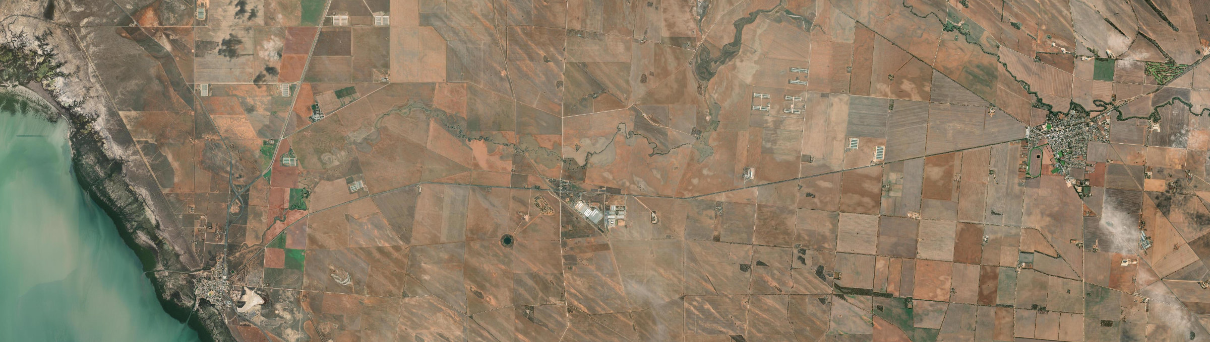 Aerial view of Bowmans, SA