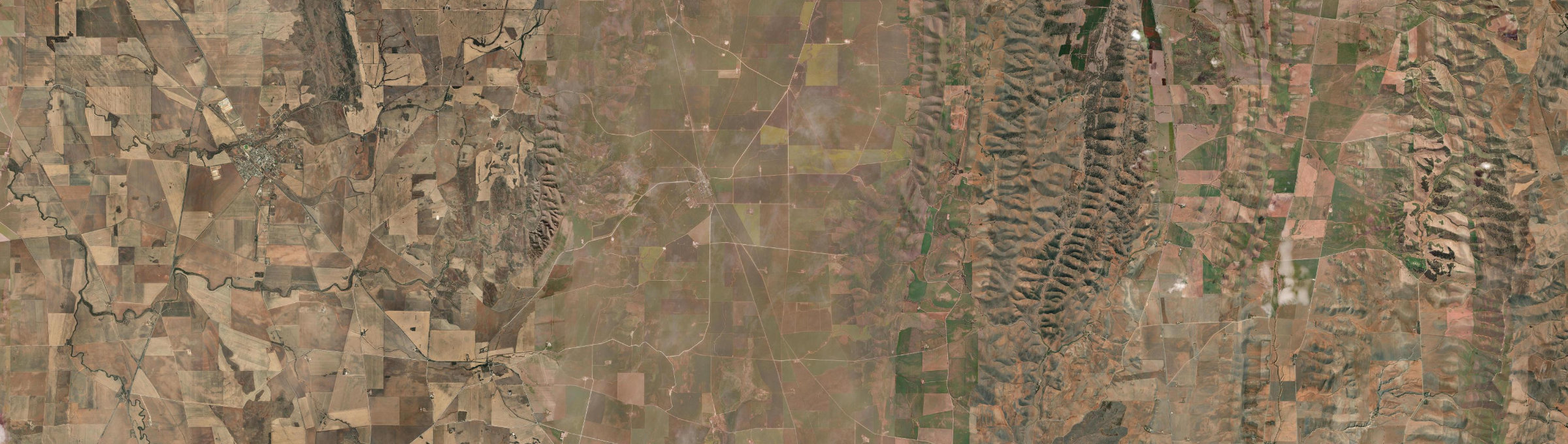 Aerial view of Georgetown (SA), SA