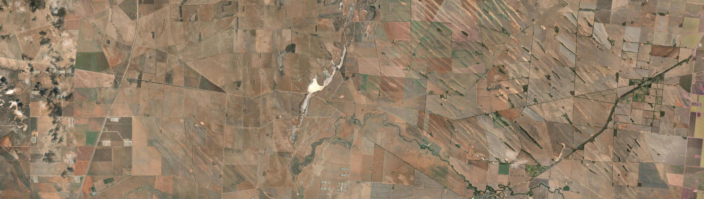 Aerial view of Whitwarta, SA