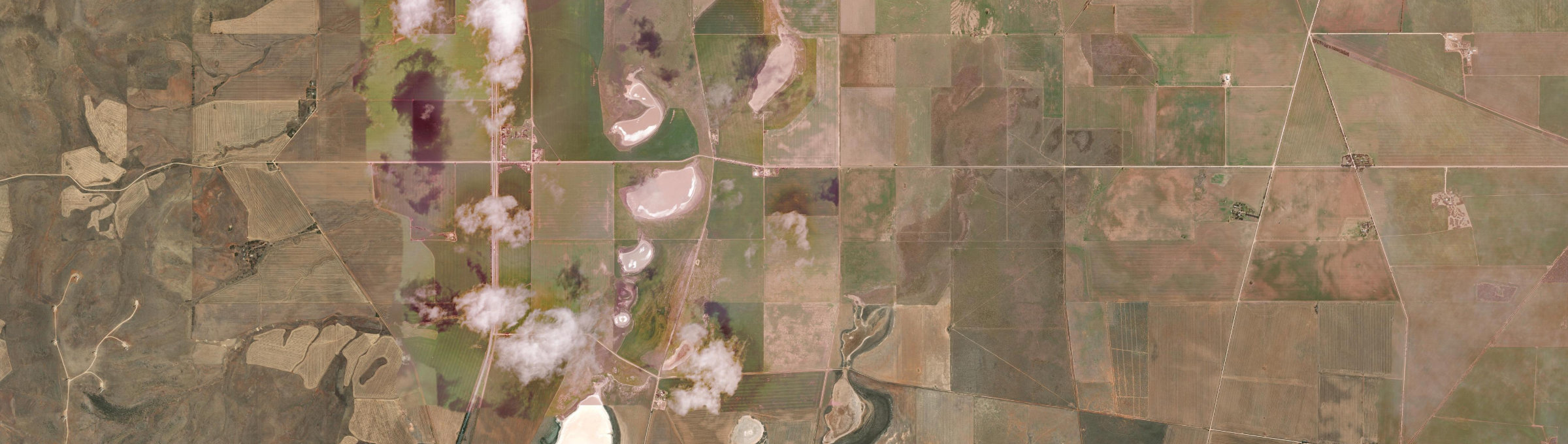 Aerial view of Lake View, SA