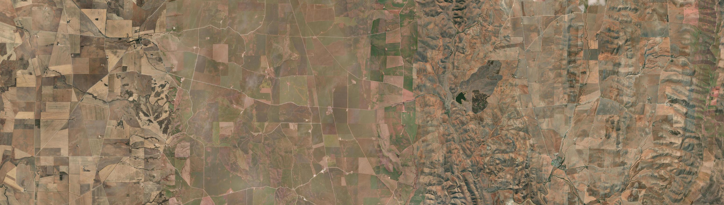 Aerial view of Gulnare, SA
