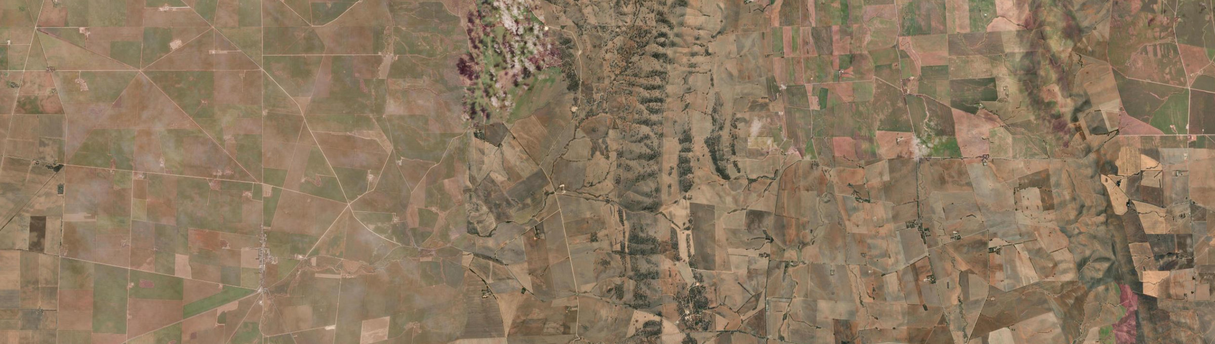 Aerial view of Marola, SA