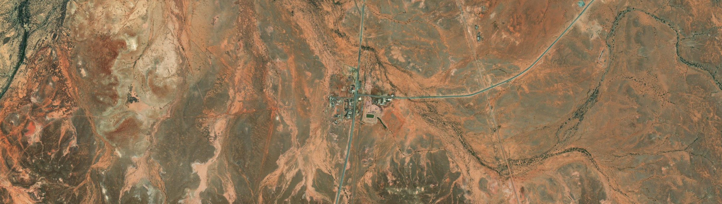 Aerial view of Lyndhurst (SA), SA