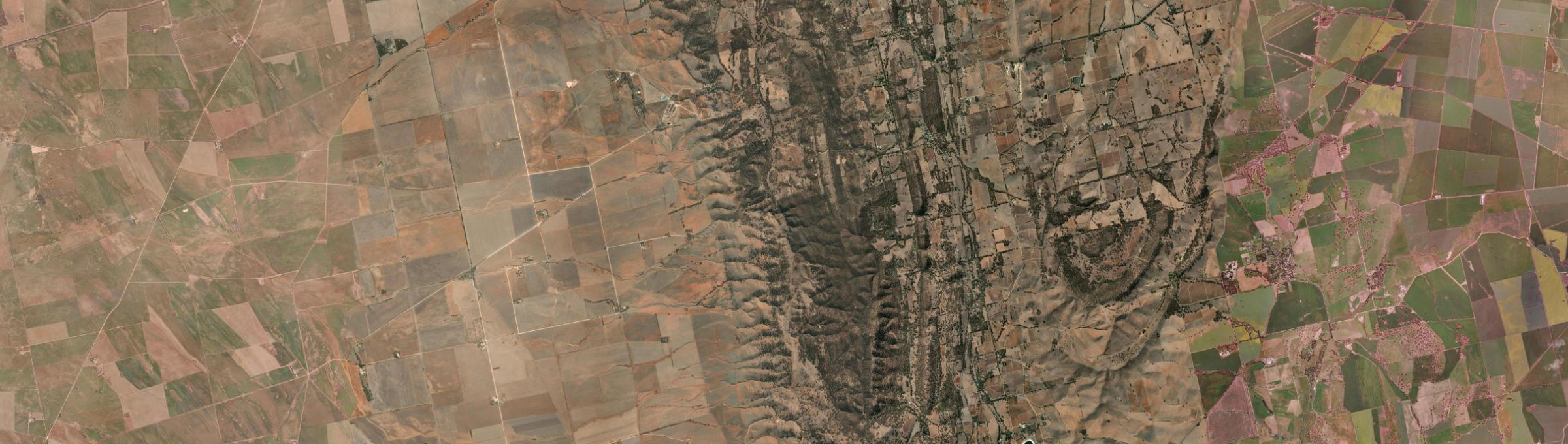 Aerial view of Spring Gully (SA), SA