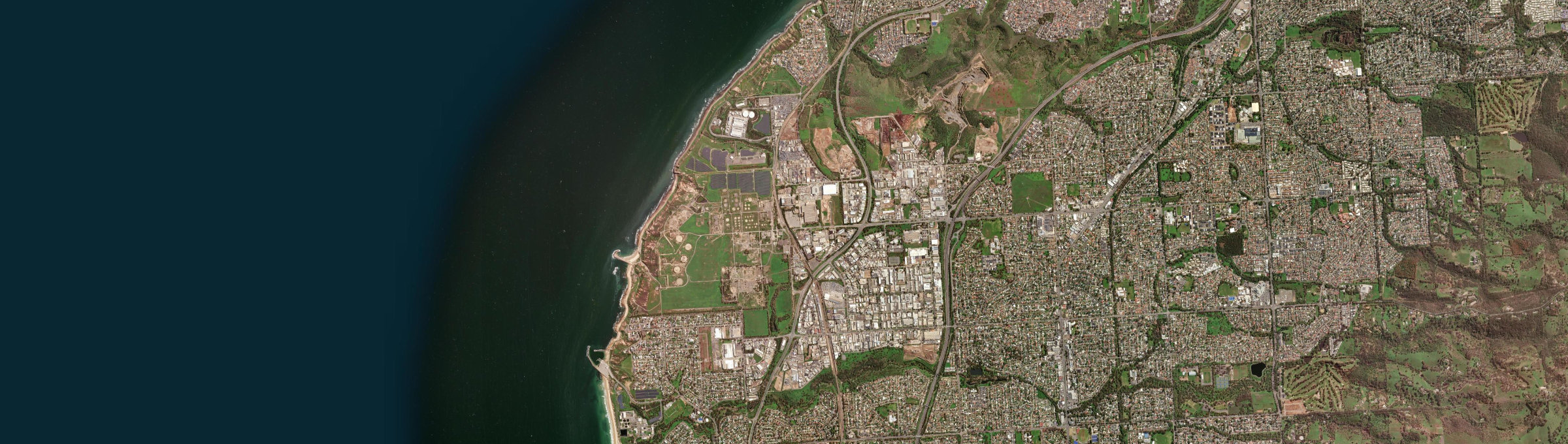 Aerial view of Lonsdale, SA