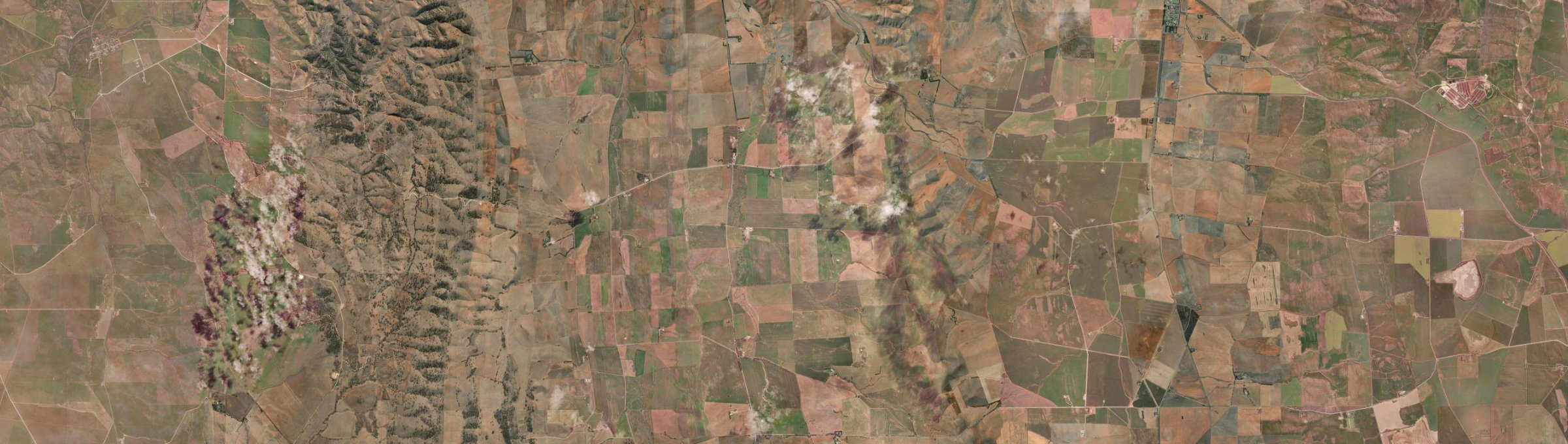 Aerial view of Andrews, SA