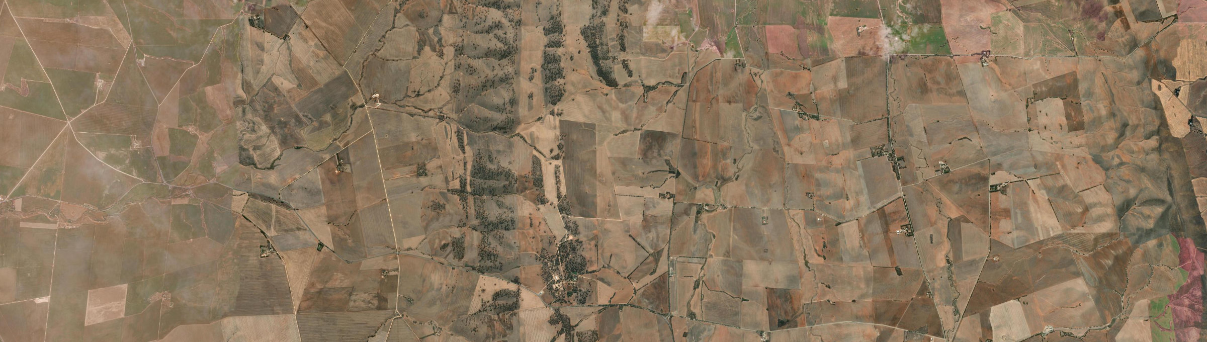 Aerial view of Anama, SA