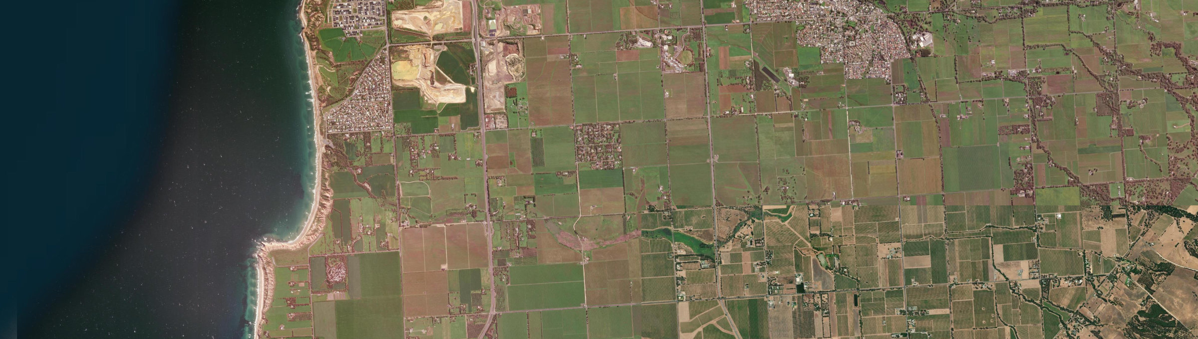 Aerial view of Tatachilla, SA
