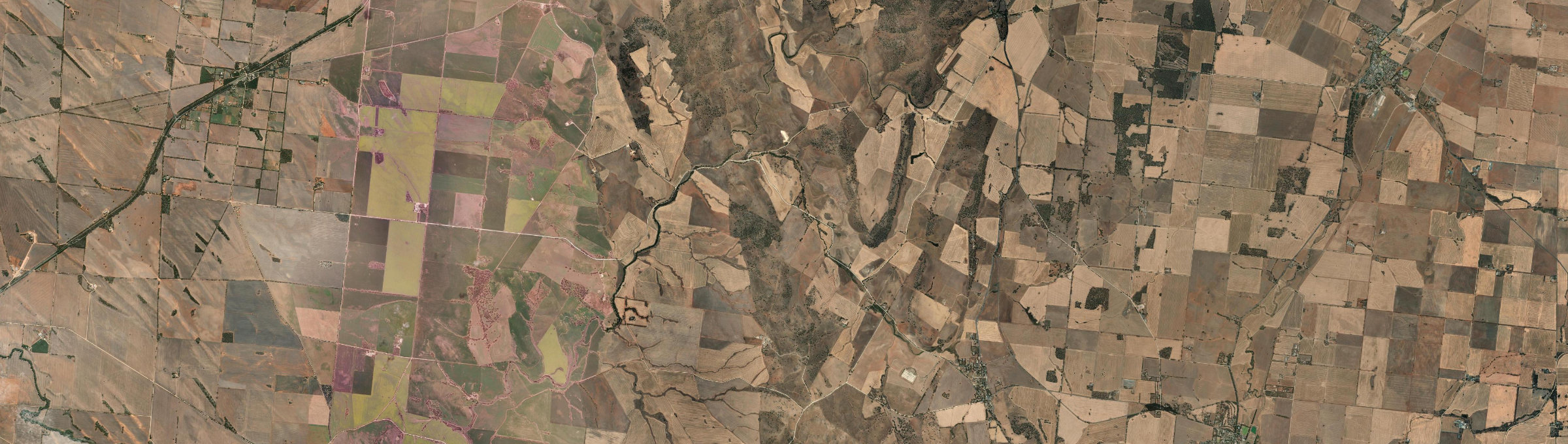 Aerial view of Woolshed Flat (SA), SA