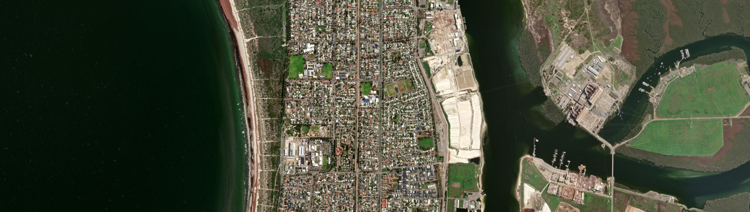 Aerial view of Taperoo, SA