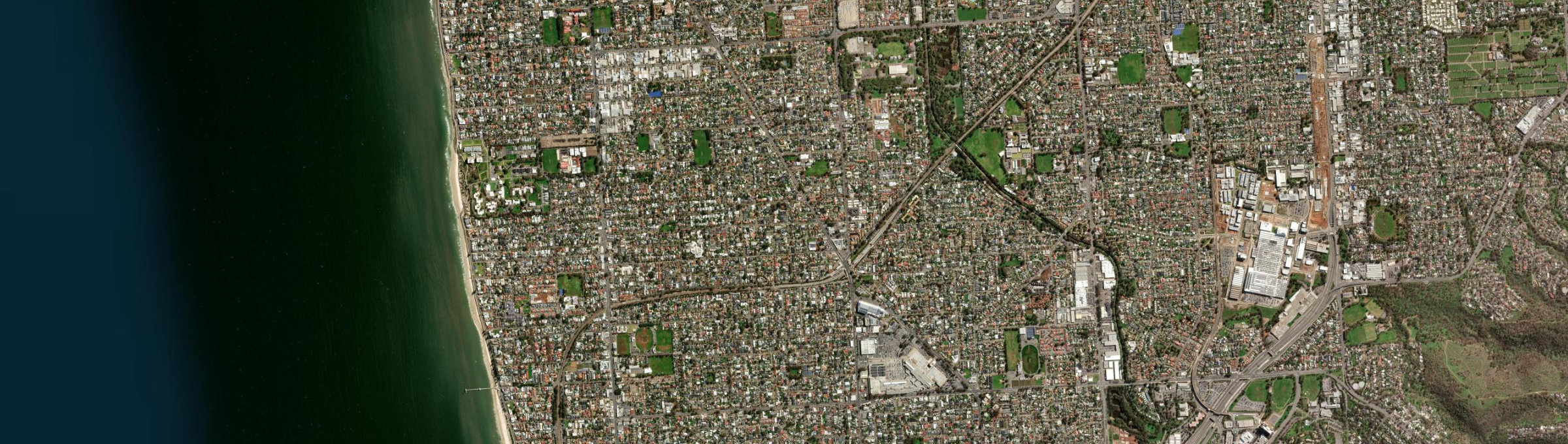 Aerial view of Warradale, SA