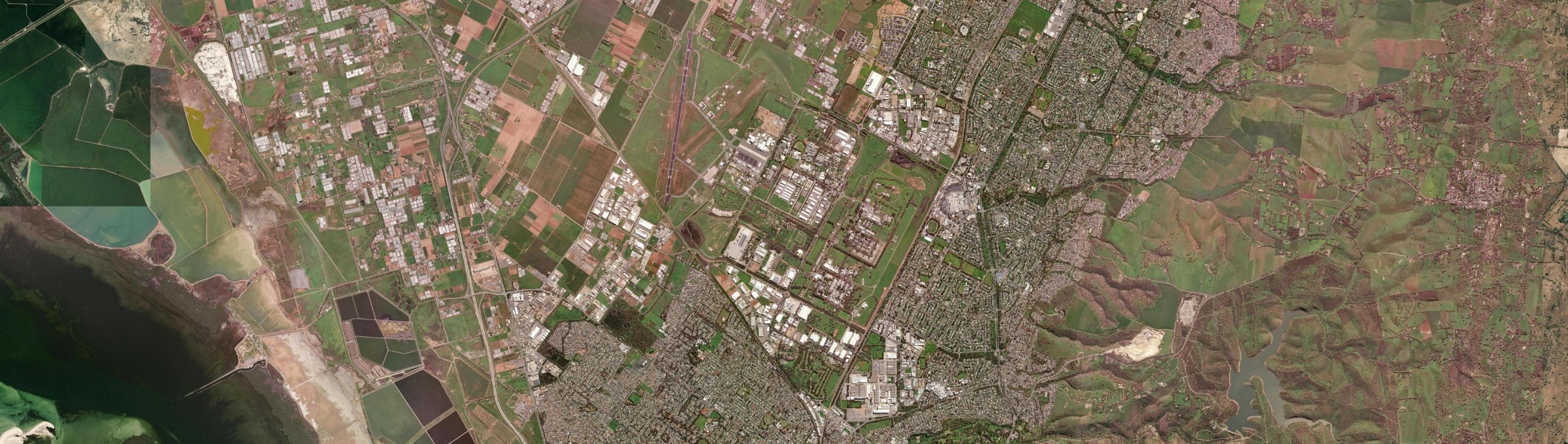 Aerial view of Edinburgh, SA