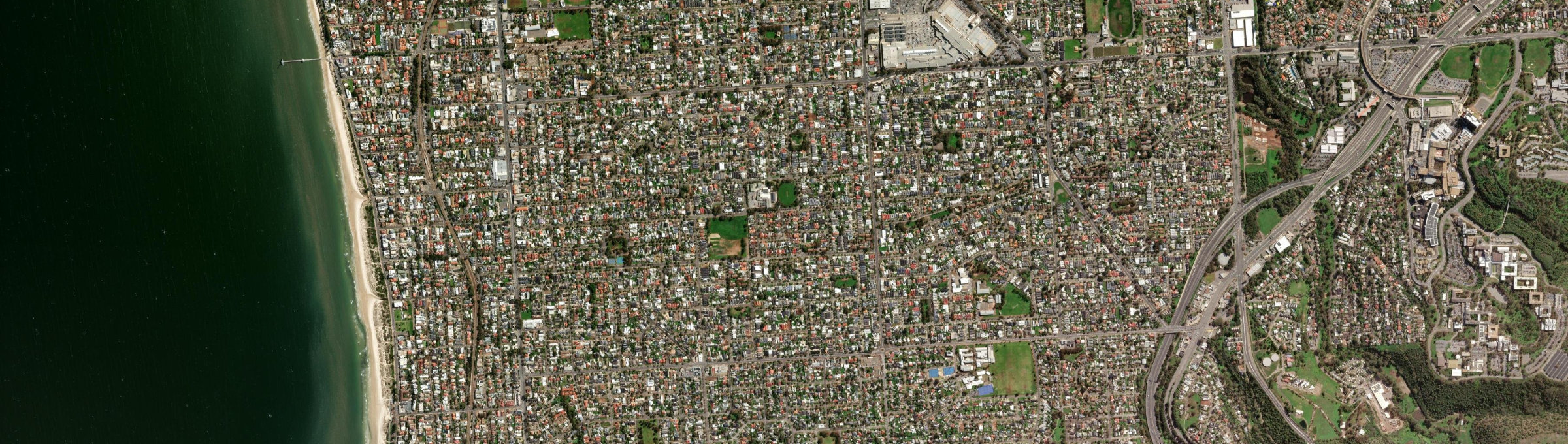 Aerial view of Dover Gardens, SA