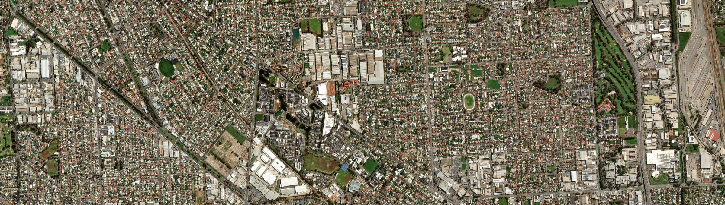 Aerial view of Woodville North, SA