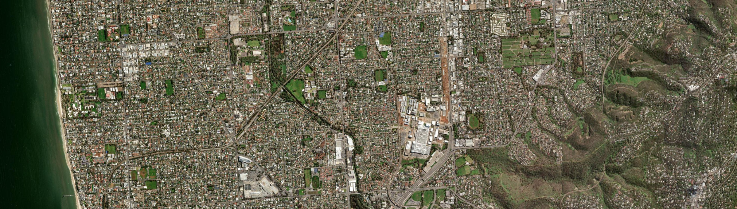 Aerial view of Mitchell Park (SA), SA