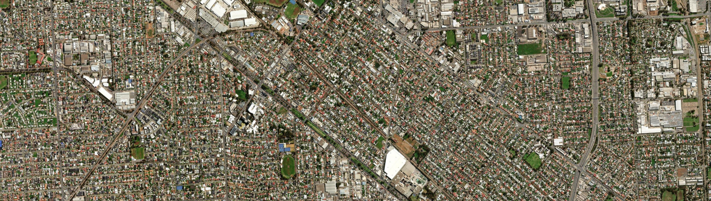 Aerial view of Woodville Park, SA