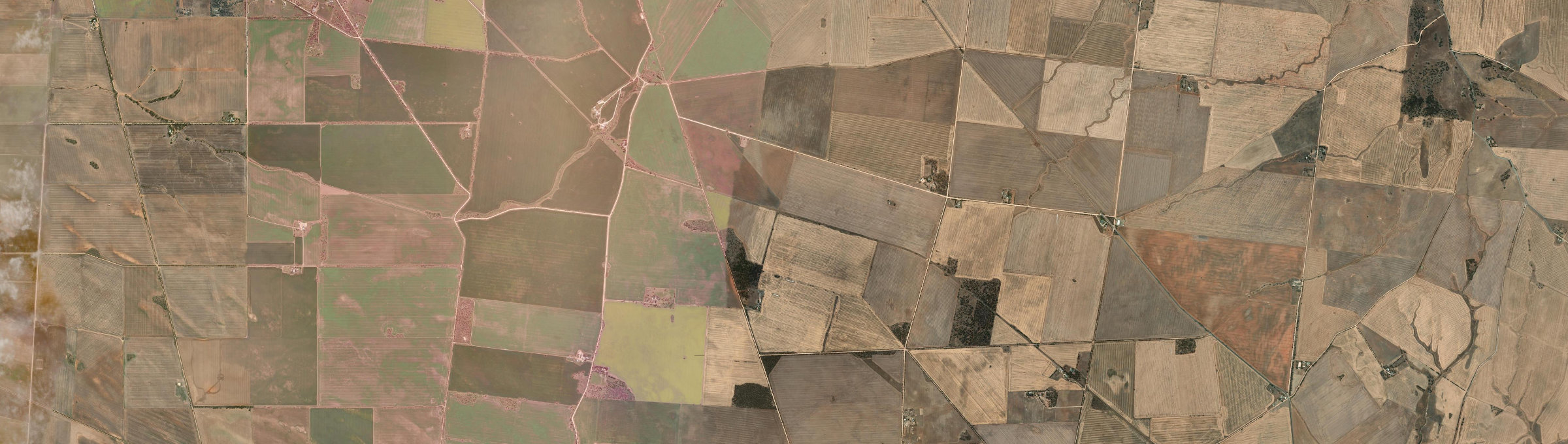 Aerial view of Stockyard Creek (SA), SA