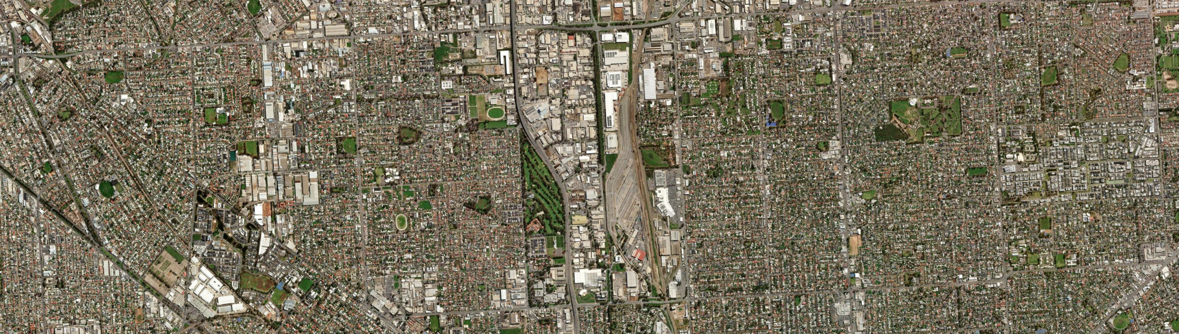 Aerial view of Regency Park, SA