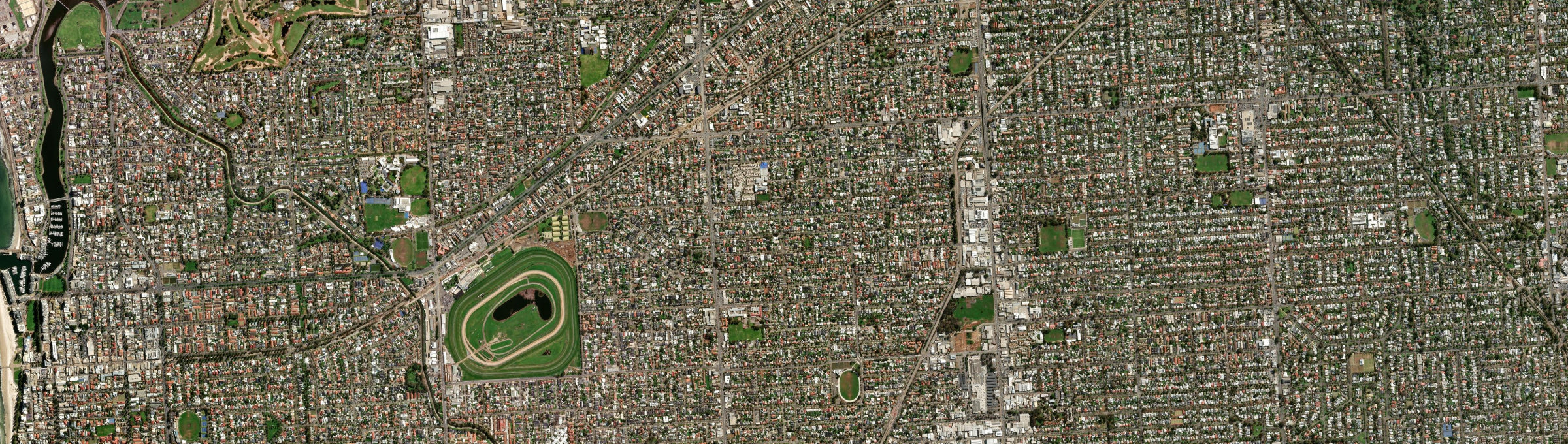 Aerial view of South Plympton, SA