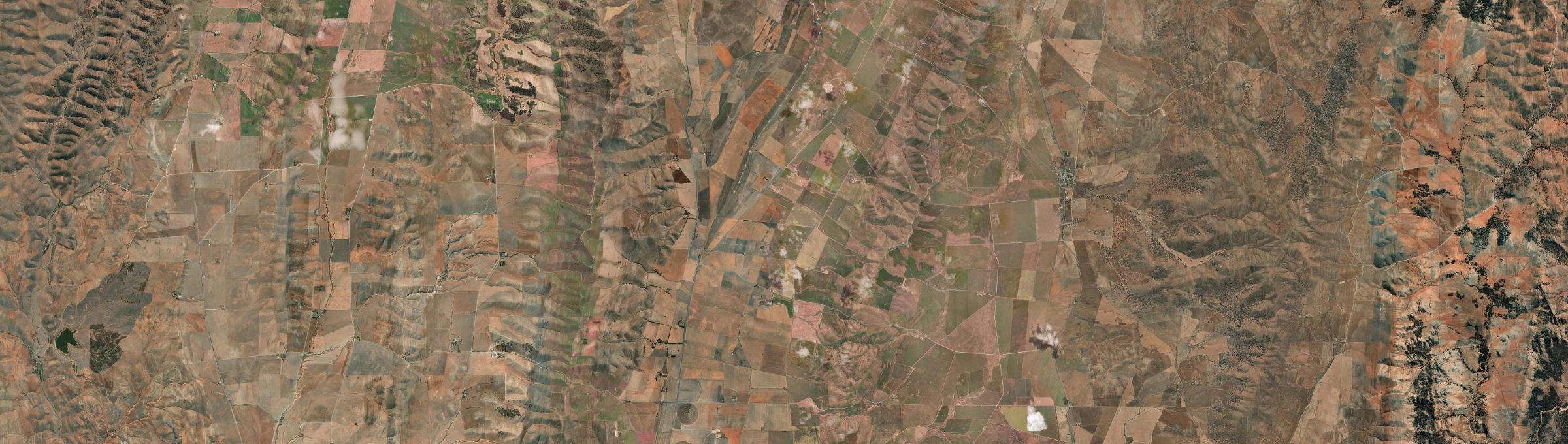 Aerial view of Willalo, SA