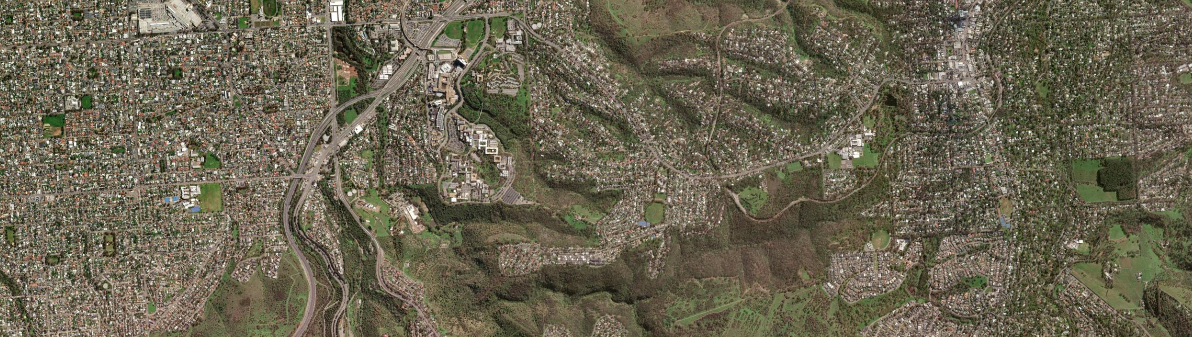 Aerial view of Bellevue Heights, SA