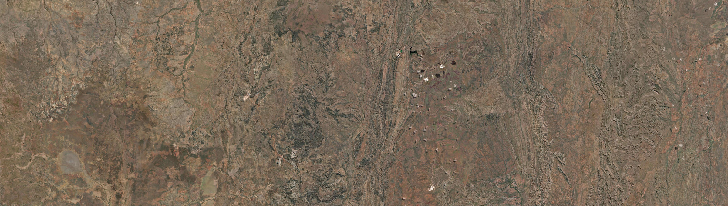 Aerial view of Gunpowder, QLD