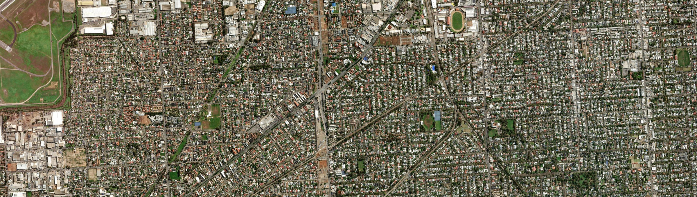 Aerial view of Everard Park, SA
